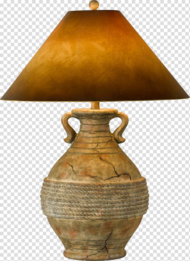 Table Light fixture Lighting Lamp Shades, Brass transparent background PNG clipart
