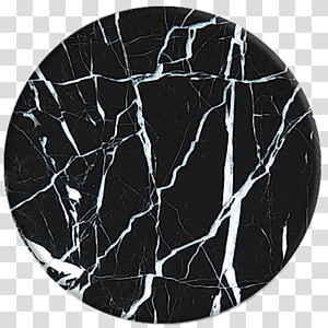 PopSockets Grip Stand Marble Mobile Phone Accessories Handheld Devices, Black Marble transparent background PNG clipart thumbnail