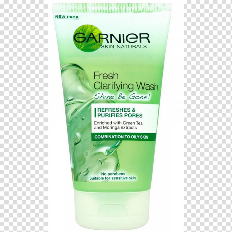 Cream Lotion Cleanser Garnier Facial, Face transparent background PNG clipart