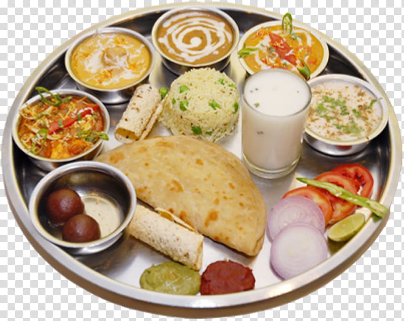 Punjabi cuisine North Indian cuisine Vegetarian cuisine Thali, vegetable transparent background PNG clipart