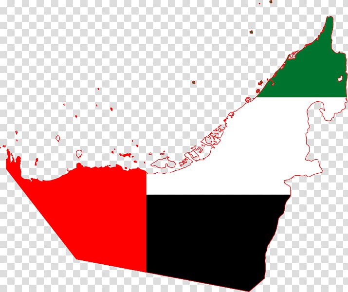 Flag of the United Arab Emirates Abu Dhabi The World Emirates of the United Arab Emirates , UAE Map transparent background PNG clipart