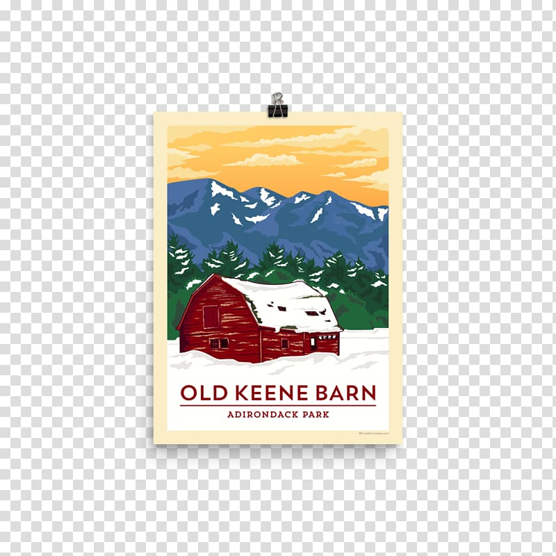 Keene Adirondack Mountain Club Adirondack Park Adirondak Loj Poster, dilapidated transparent background PNG clipart