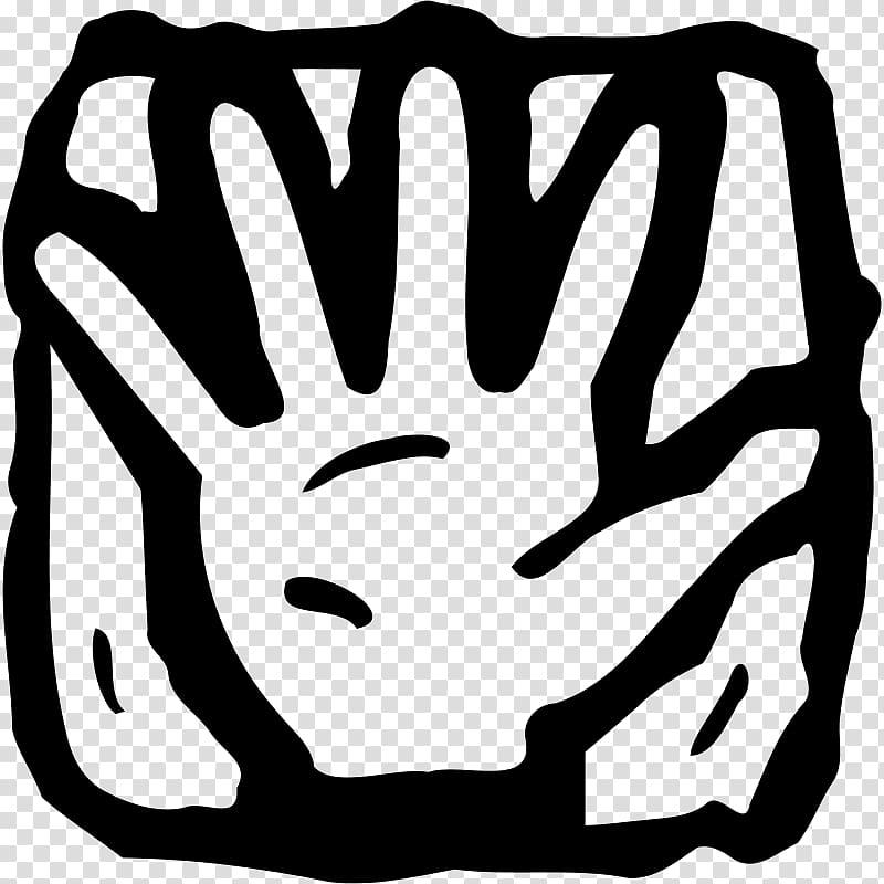 Index finger Finger-counting , five fingers transparent background PNG clipart