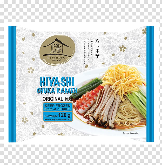 Hiyashi chūka Naengmyeon Ramen Ham Shirataki noodles, Hakka Noodles transparent background PNG clipart