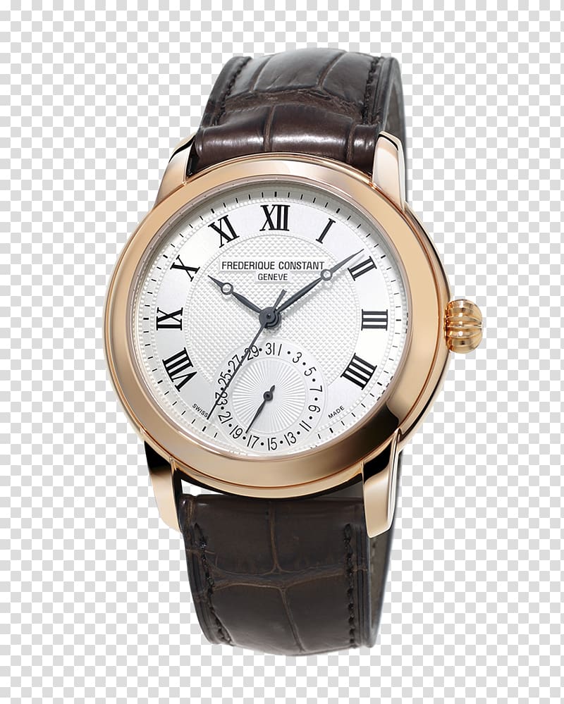 Frédérique Constant Frederique Constant Men's Classics Auto Moonphase Automatic watch Manufacturing, watch transparent background PNG clipart