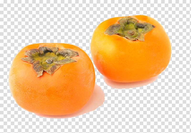 Persimmon Fruit Food, Two persimmon transparent background PNG clipart