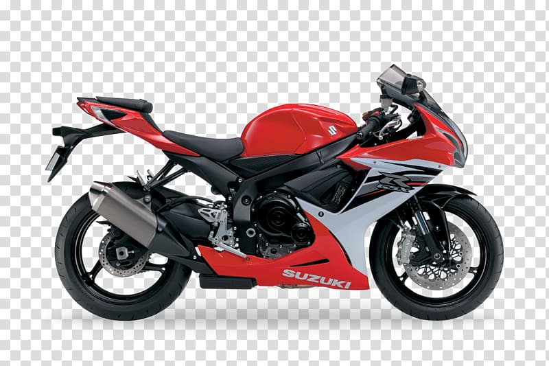 Suzuki GSX-R600 Suzuki GSX-R series Motorcycle GSX-R750, Red moto , red motorcycle transparent background PNG clipart