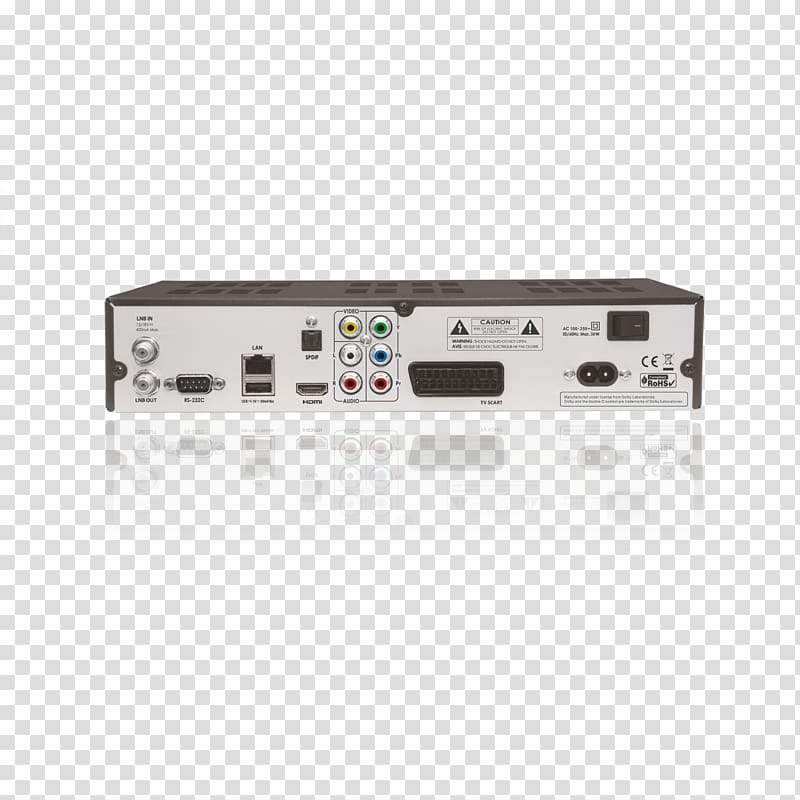 HDMI Radio receiver AV receiver Electronics Amplifier, radio transparent background PNG clipart