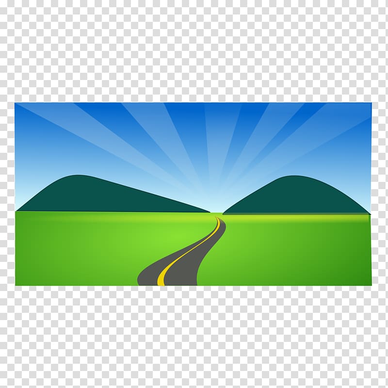 Road Drawing , Countryside transparent background PNG clipart