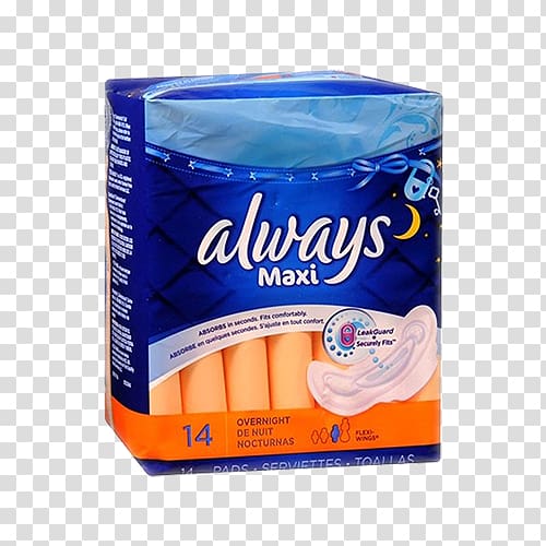 Always Sanitary napkin Feminine Sanitary Supplies Stayfree Pantyliner, sanitary Pads transparent background PNG clipart