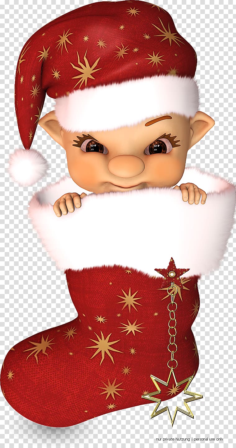 Christmas ornament Santa Claus , christmas elf transparent background PNG clipart