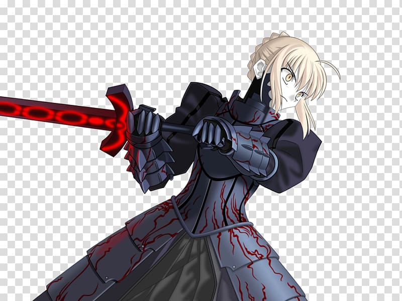 Fate/stay night Saber Fate/Zero Anime, Nightdark transparent background PNG clipart