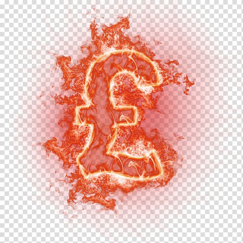 Euro Money Icon, Flame euro icon transparent background PNG clipart