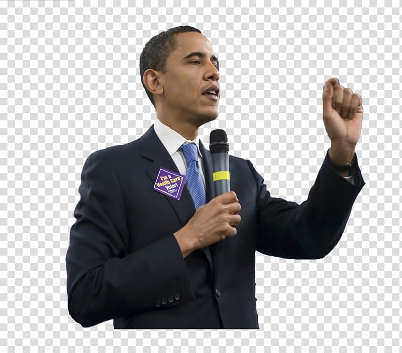 Barack Obama transparent background PNG clipart