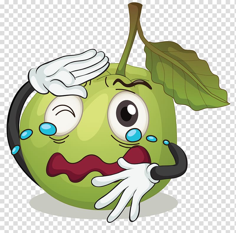 Juice Guava , Apple in tears transparent background PNG clipart