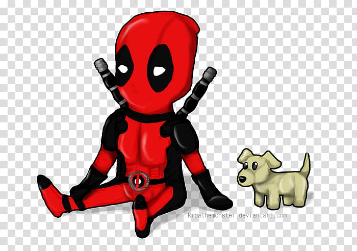 Deadpool Chibiusa Drawing Deathstroke, Baby chibi transparent background PNG clipart