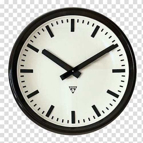 Rail transport Train Station clock Swiss railway clock, backlight transparent background PNG clipart