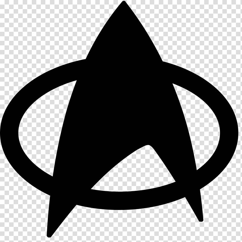 Communicator Star Trek Badge Computer Icons Symbol, symbiosis transparent  background PNG clipart