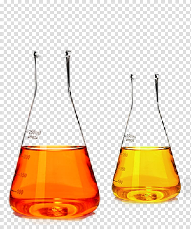Liquid Laboratory Flasks Erlenmeyer flask Chemical substance Chemistry, glass transparent background PNG clipart