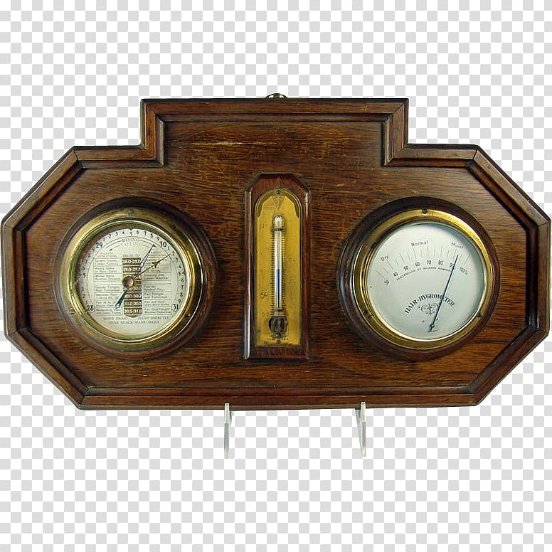 Clock Antique tool Measuring instrument Scientific instrument, barometer transparent background PNG clipart