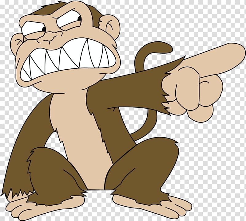 The Evil Monkey Brian Griffin Lois Griffin Character, family guy transparent background PNG clipart