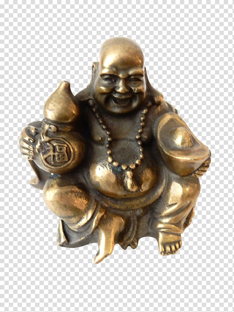 Bronze sculpture Statue Figurine, buddha transparent background PNG clipart