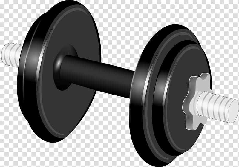 Dumbbell, Hantel transparent background PNG clipart