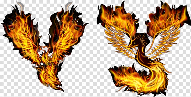 Fenghuang Flame, Phoenix flame material China Wind transparent background PNG clipart
