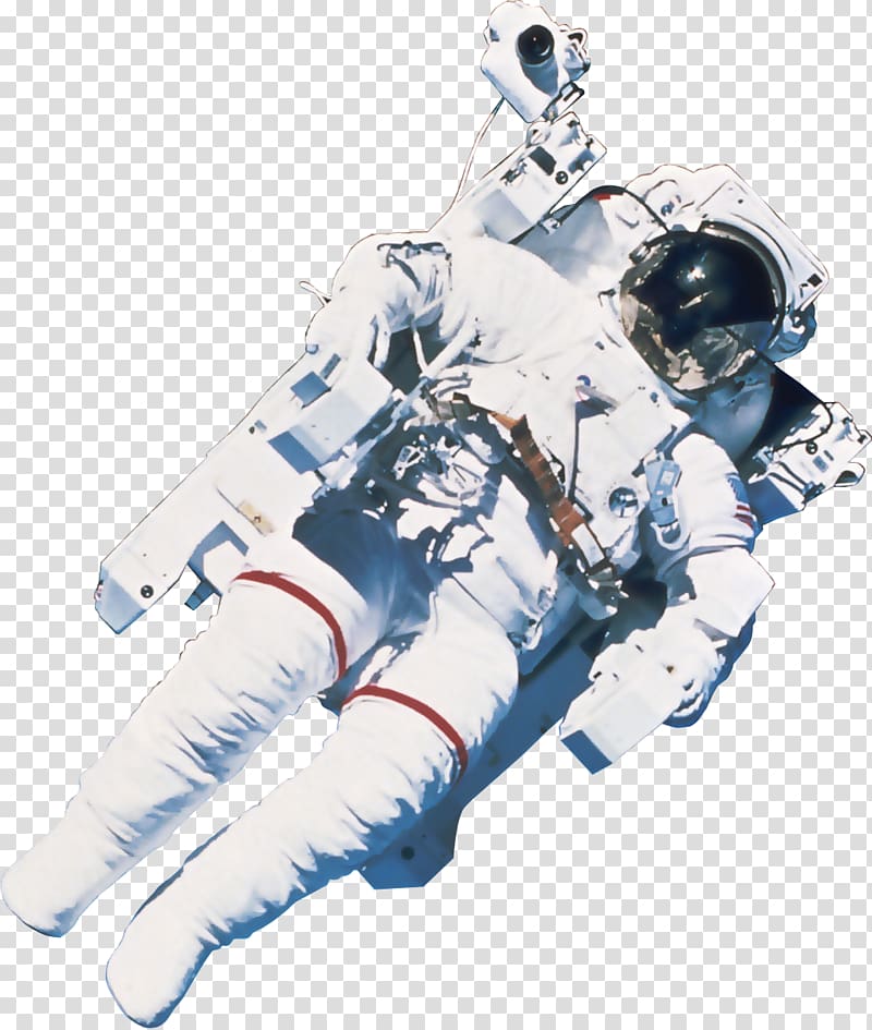 white astronaut suit illustration, Astronaut Pale Blue Dot T-shirt Extravehicular activity Outer space, Astronaut transparent background PNG clipart