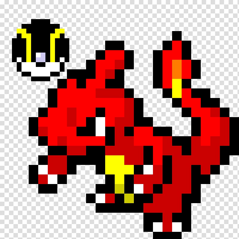 Pokémon GO Charmeleon Pixel art Charmander, pokemon go transparent background PNG clipart