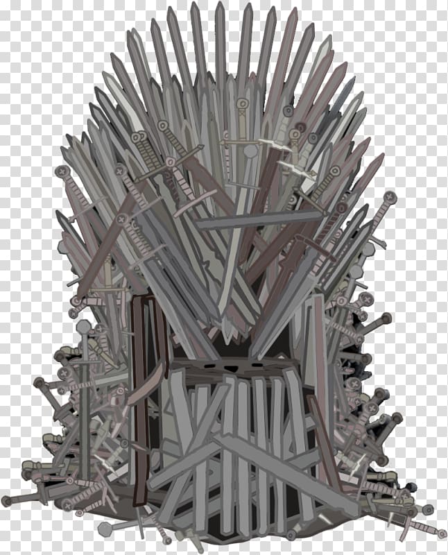 Free: Game of Thrones Silhouette Iron Throne Eddard Stark - throne