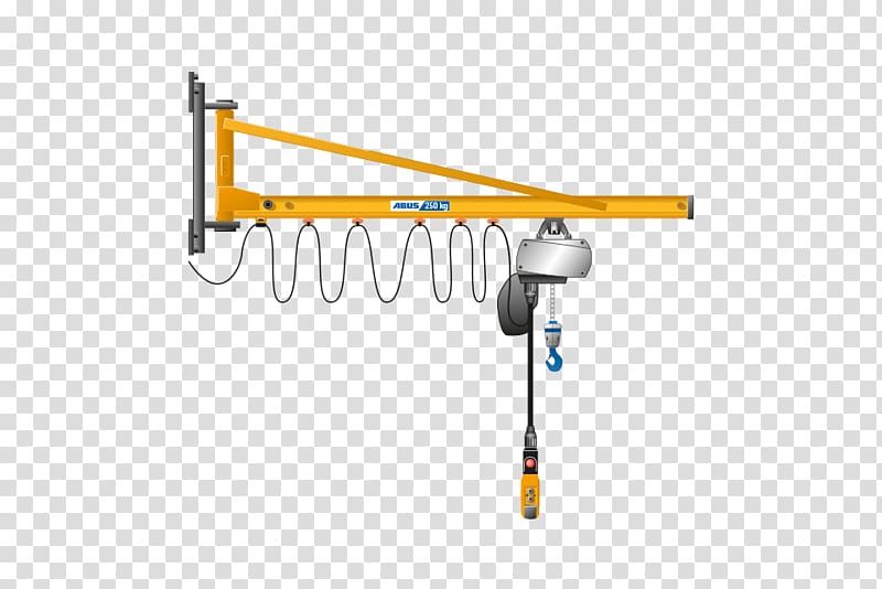 Gantry crane Hoist Abus Kransysteme Overhead crane, workstation transparent background PNG clipart