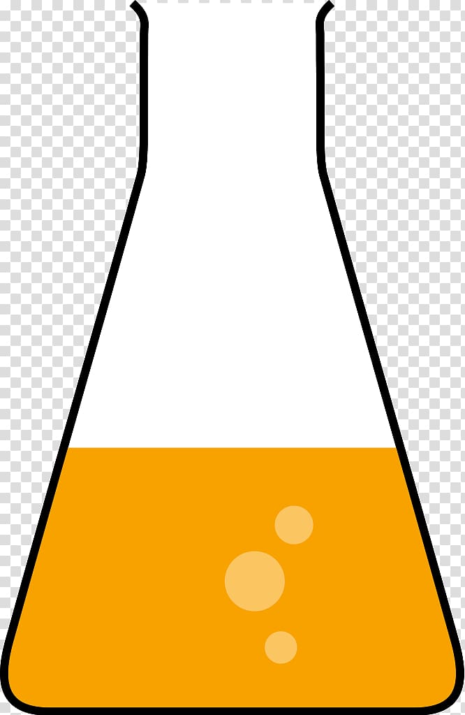 Erlenmeyer flask Laboratory Flasks Chemistry , erlenmeyer transparent background PNG clipart