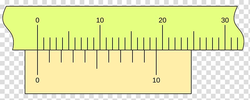 Vernier scale Calipers Nonius Linearity, lineal transparent background PNG clipart