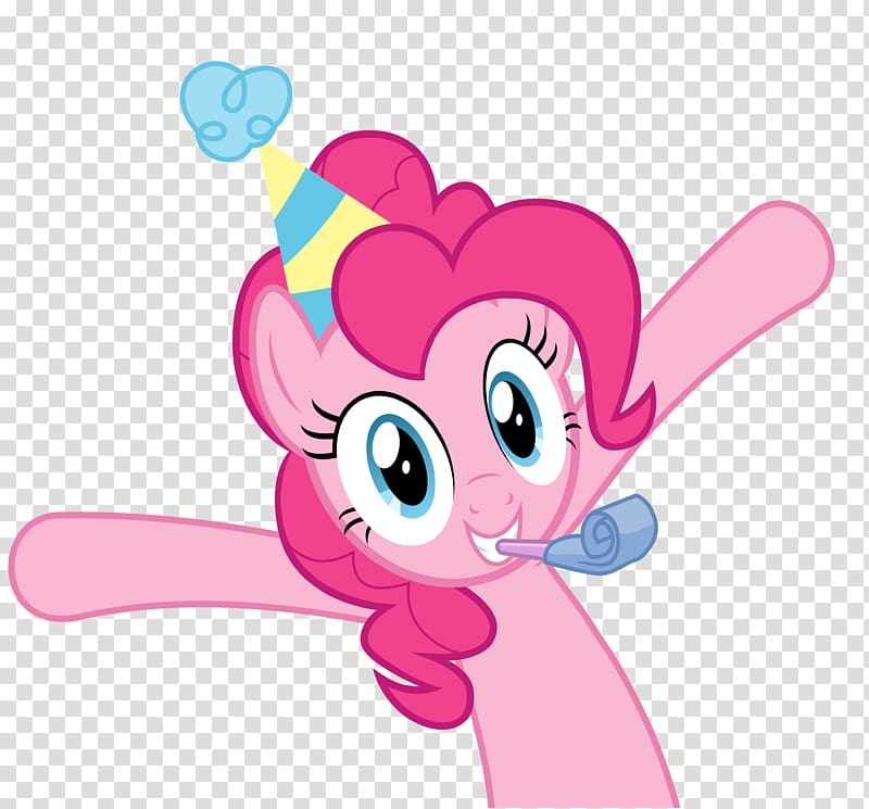 My Little Pony: Pinkie Pie\'s Party Rainbow Dash Birthday cake, Party Favor transparent background PNG clipart
