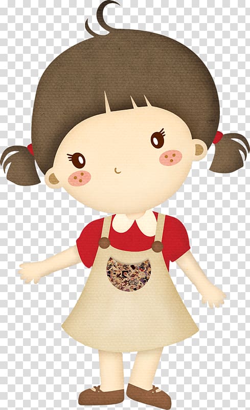 Drawing Child , Cute little girl transparent background PNG clipart