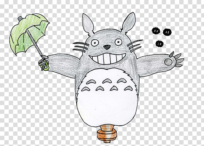 Work of art Drawing, totoro transparent background PNG clipart