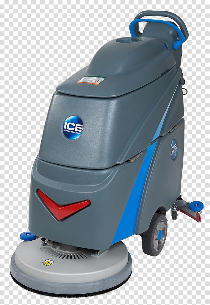 Floor scrubber Machine Cleaning, Carpet Top view transparent background PNG clipart