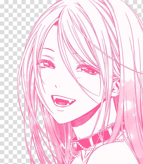 Rosario + Vampire Anime Drawing Female, Vampire transparent background PNG clipart