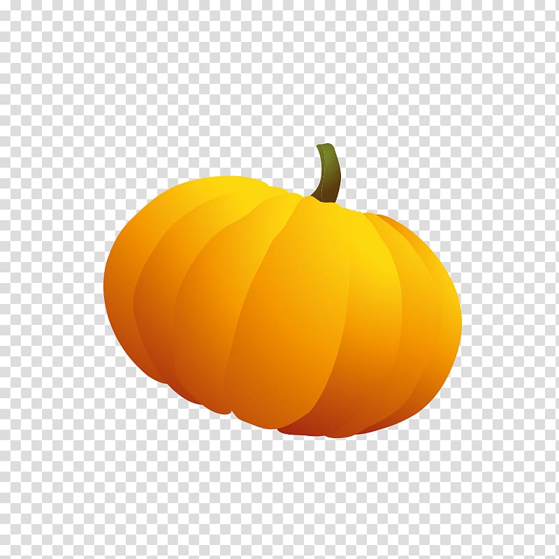 Jack-o\'-lantern Calabaza Kabocha Pumpkin Gourd, Cartoon color three-dimensional pumpkin transparent background PNG clipart