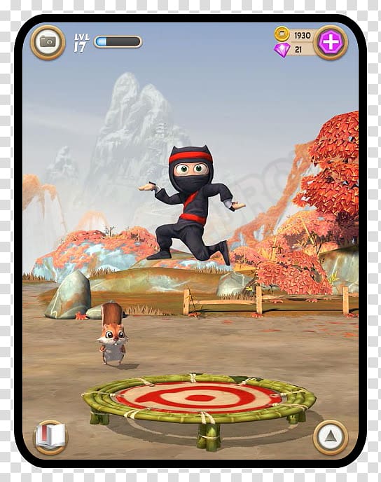 Clumsy Ninja NaturalMotion Android, Ninja transparent background PNG clipart