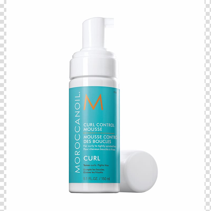 Moroccanoil Curl Control Mousse Hair mousse Moroccanoil Treatment Original Moroccanoil Curl Defining Cream Hair Styling Products, hair transparent background PNG clipart