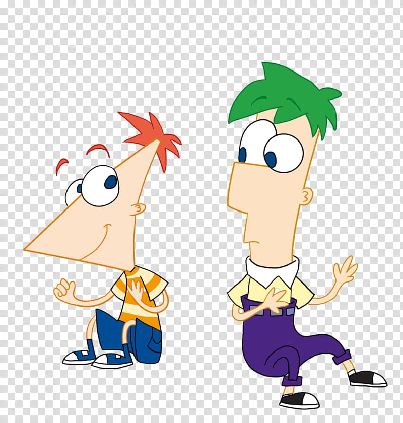 Phineas Flynn Ferb Fletcher Animated series Drawing, Animation transparent background PNG clipart