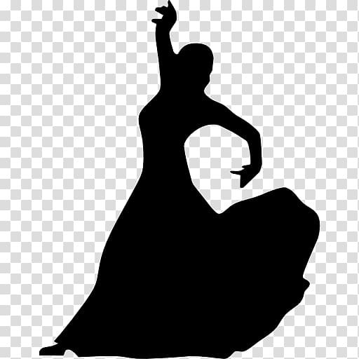 Flamenco Dancer Silhouette, flamenco icons transparent background PNG clipart