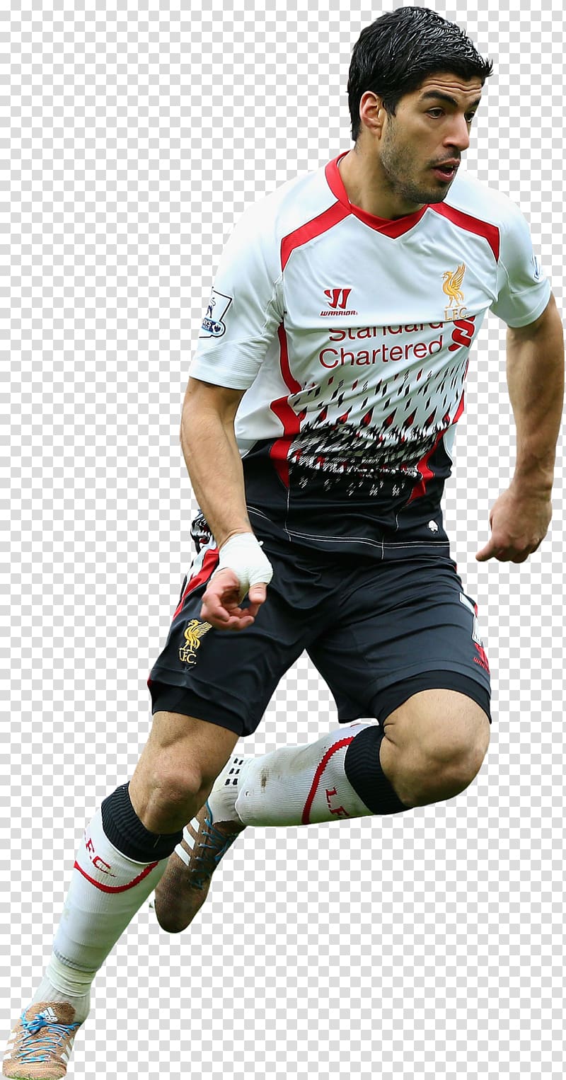 Luis Suárez Liverpool F.C. Jersey AFC Ajax Football player, luiz suarez transparent background PNG clipart