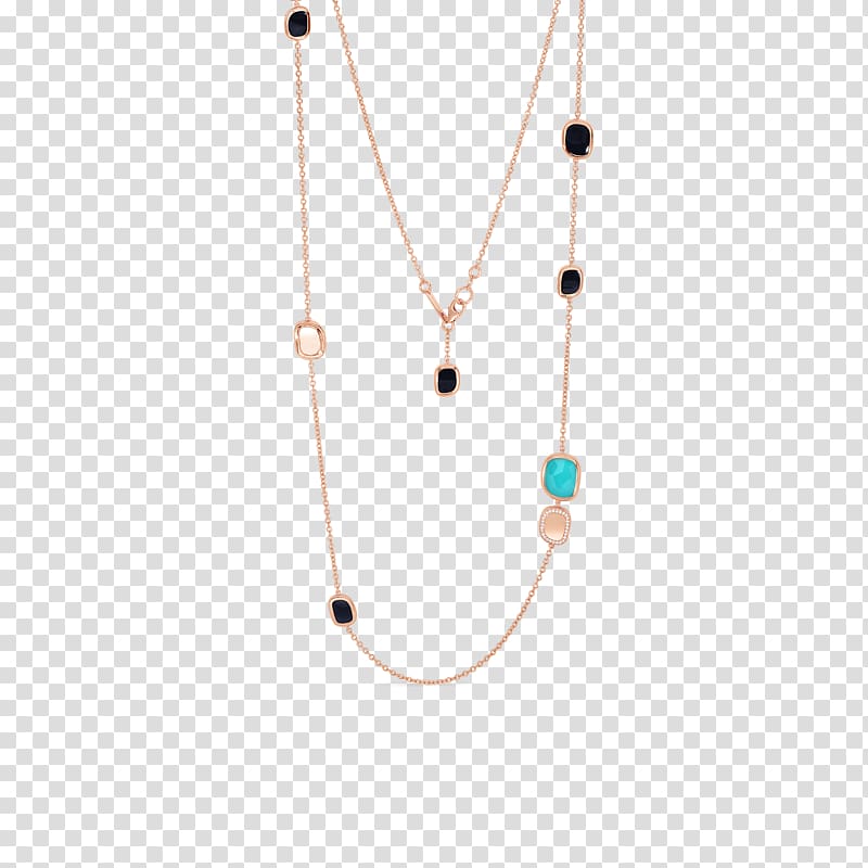 Necklace Turquoise Bead Chain, upscale jewelry transparent background PNG clipart