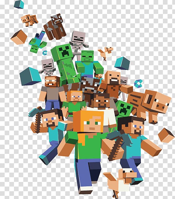 Minecraft: Story Mode, Season Two Xbox 360, Minecraft transparent background PNG clipart