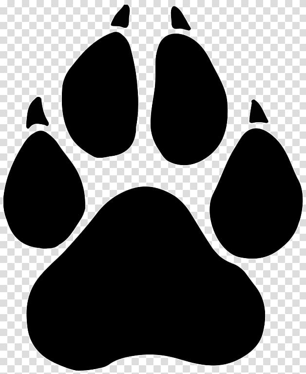 Black panther Paw Dog Tiger , pawpaw transparent background PNG clipart