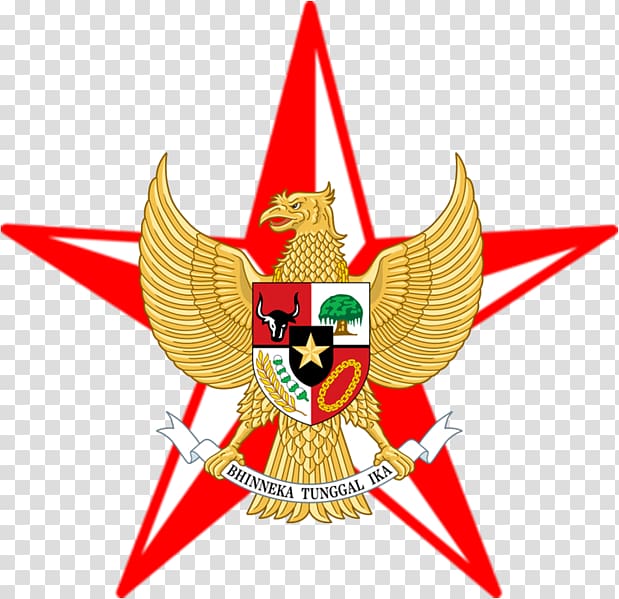 Flag of Indonesia Garuda National emblem of Indonesia Indonesian, Waktu transparent background PNG clipart