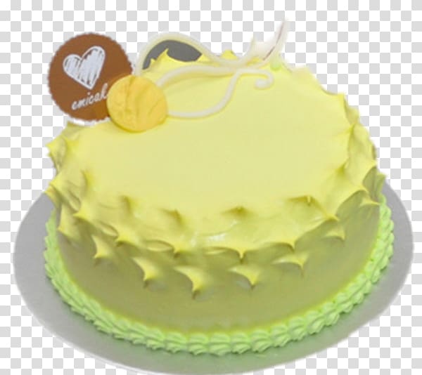 Torte Frosting & Icing Birthday cake Cream, durian transparent background PNG clipart